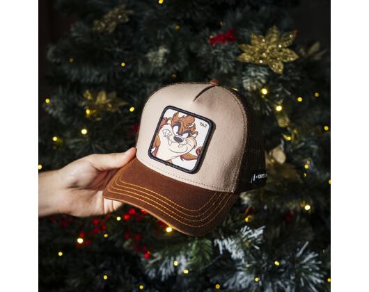Kappe Capslab - Trucker Looney Tunes - Taz - Brown