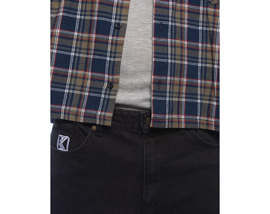 Hemd Karl Kani - Small Signature Cropped Check Shirt