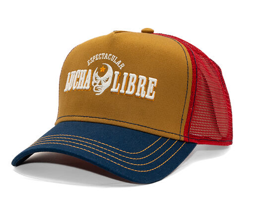 Kappe Stetson - Trucker Cap Lucha Libre by JJ Hats - Navy/Orche