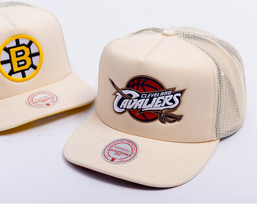 Kappe Mitchell & Ness - Evergreen Trucker HWC - NBA - Cleveland Cavaliers - Off White