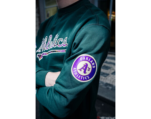 Pullover New Era - MLB Infill Crewneck - Oakland Athletics