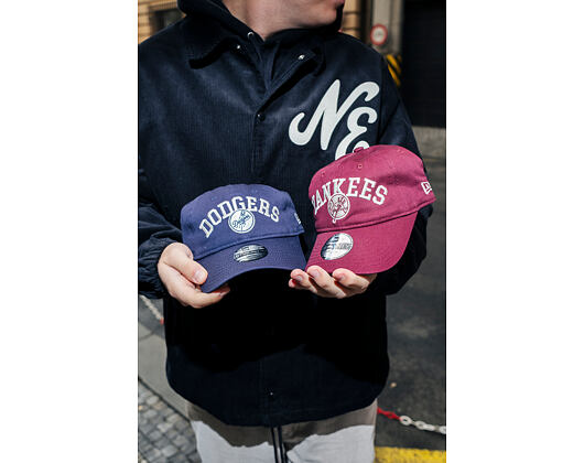 Kinder Kappe New Era - MLB College 9TWENTY - NY Yankees - Burgundy