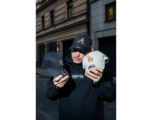 Kappe New Era - Animal Pack 9FORTY MLB Faux Pony Cow Print Infill - NY Yankees