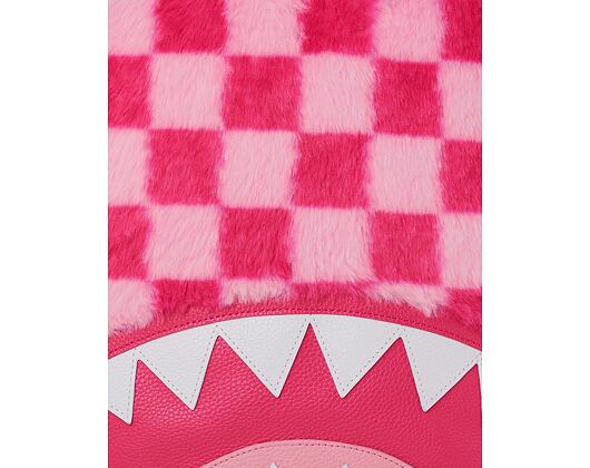 Rucksack Sprayground Pink Fur Check Backpack
