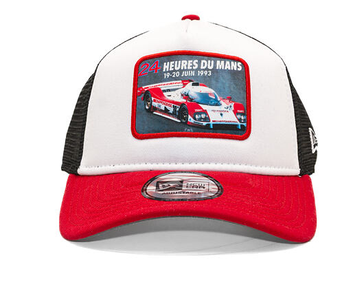 Kappe New Era - LE MANS 9FORTY A-Frame Trucker Patch - Scarlet
