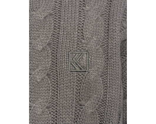 Sweater Karl Kani Og Cable Knit Os Sweater Black