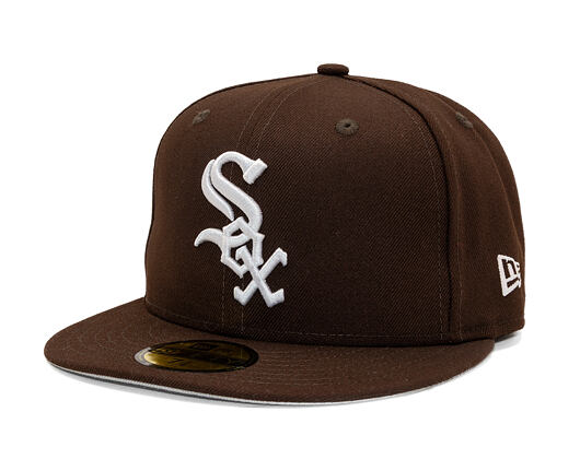 Kappe New Era - MLB Seasonal 59FIFTY - Chicago White Sox - Burnt Wood - Brown