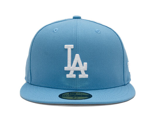 Kappe New Era - MLB Seasonal 59FIFTY - LA Dodgers - Sky Blue / Pink UV
