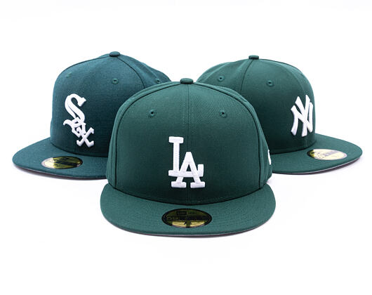 Kappe New Era - MLB Seasonal 59FIFTY - LA Dodgers - Dark Green