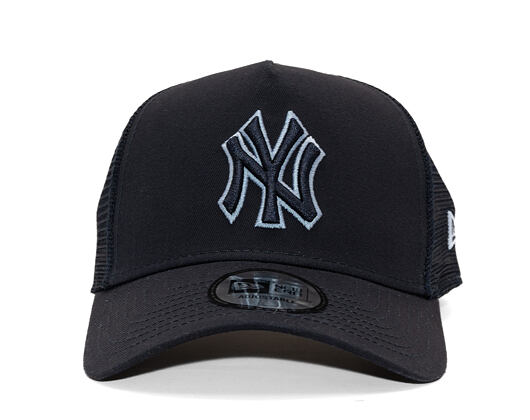 Kappe New Era - MLB Outline 9FORTY Trucker - NY Yankees - Navy
