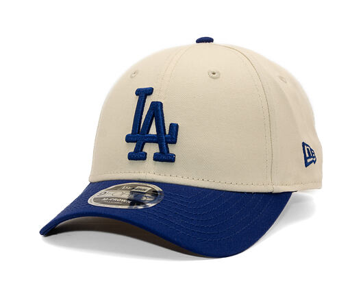 Kappe New Era - MLB Colorblock 9FORTY M-CROWN - LA Dodgers - Cream