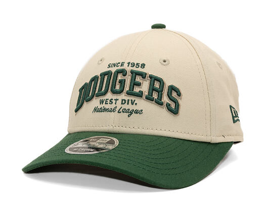 Kinder Kappe New Era - MLB Wordmark 9FORTY M-CROWN - LA Dodgers - Cream