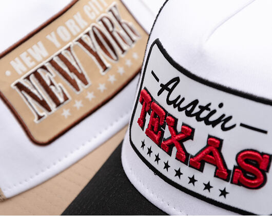 Kappe New Era - Branded Location Patch 9FORTY Trucker - Black