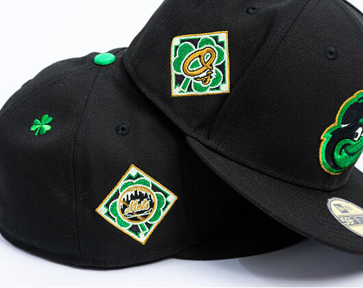 Kappe New Era - MLB 2026 St. Patrick Day 59FIFTY - Baltimore Orioles - Black