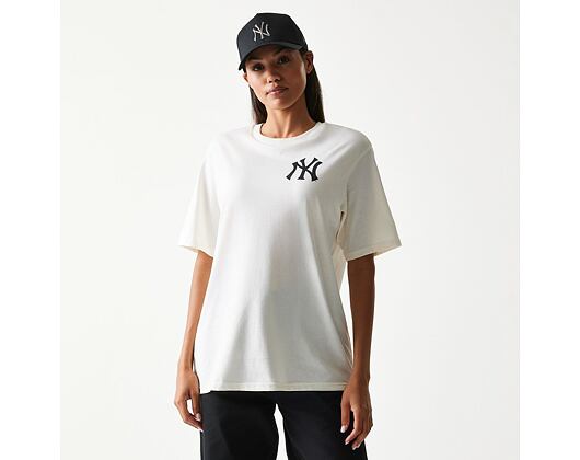 T-Shirt New Era - MLB Food Graphic Tee - NY Yankees - Off White