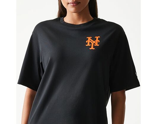 T-Shirt New Era - MLB Food Graphic Tee - NY Mets - Black