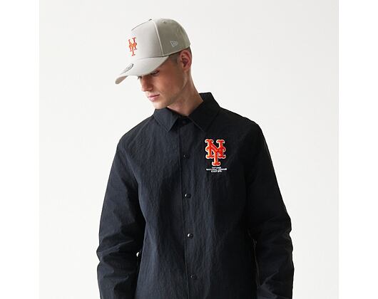 Jacke New Era - MLB Coaches Jacket - NY Mets - Black