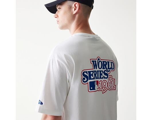 T-Shirt New Era - MLB World Series Tee - LA Dodgers - White