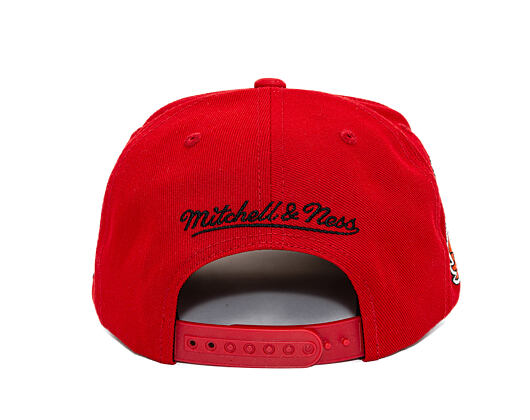 Kappe Mitchell & Ness - New Jersey Devils - Double Clutch Pro Snapback - Red