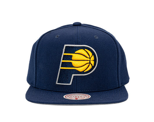Kappe Mitchell & Ness - Indiana Pacers - Team Ground 2.0 Snapback - Blue