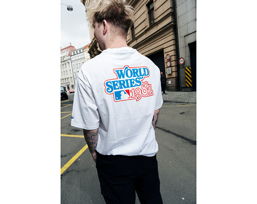 T-Shirt New Era - MLB World Series Tee - LA Dodgers - White