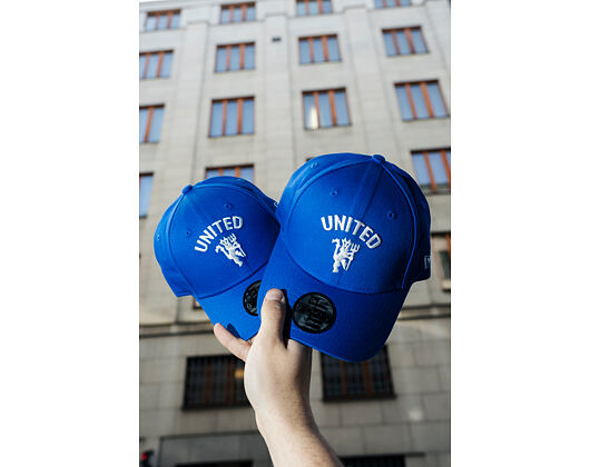 Kinder Kappe New Era -  Seasonal 9FORTY - Manchester United FC - Blue