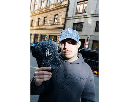 Kappe New Era - MLB Washed Paisley 9TWENTY - NY Yankees - Black