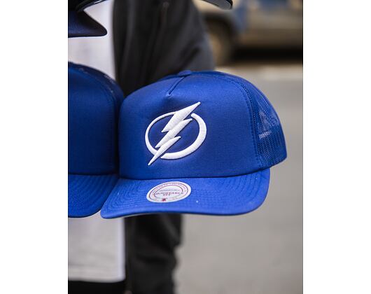Kappe Mitchell & Ness - Tampa Bay Lightning - Evergreen Trucker - Blue