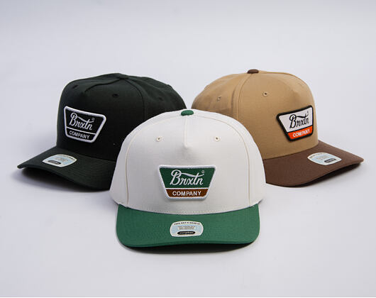 Kappe Brixton - Linwood MP Snapback - Off White/Primal Green