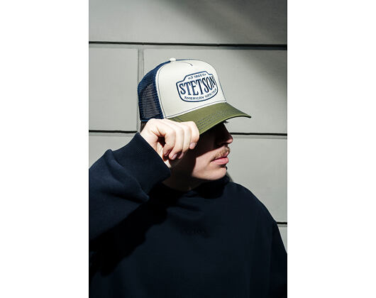 Kappe Stetson - Trucker Cap - Western Patch - 45