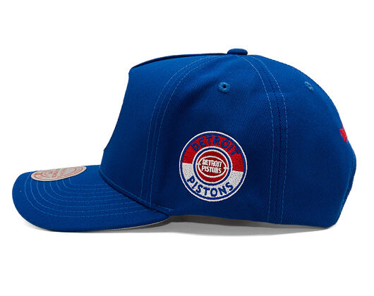Kappe Mitchell & Ness NBA Double Clutch Pro Snapback HWC Detroit Pistons - Royal