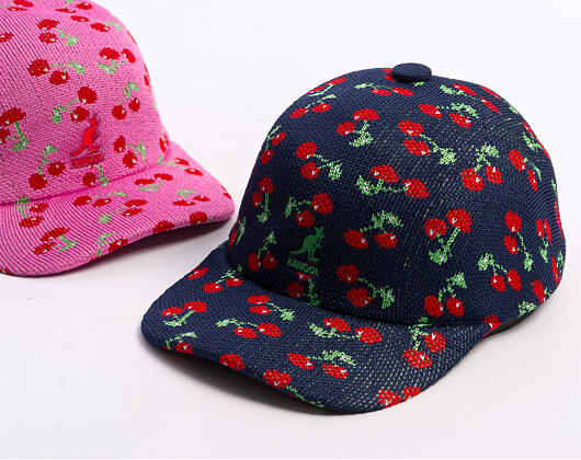 Kappe Kangol - Tropic Cherry Spacecap - Navy