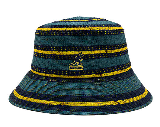 Hut Kangol - Tropic Resort Stripe Lahinch - Celestial Teal Multi