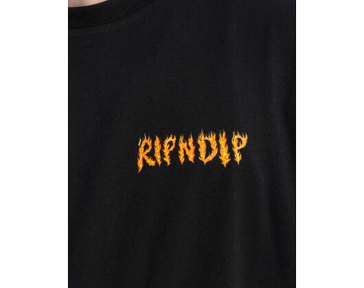 T-Shirt Burn Tee (Black Wash)