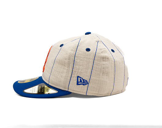 Kappe New Era - MLB Retro Linen Pinstripe 59FIFTY Retro Crown - NY Mets - Team Color