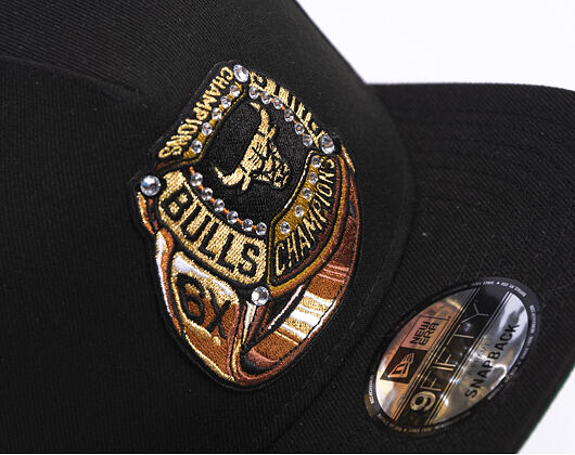 Kappe New Era - NBA Ring 9FIFTY A-Frame - Chicago Bulls - Black
