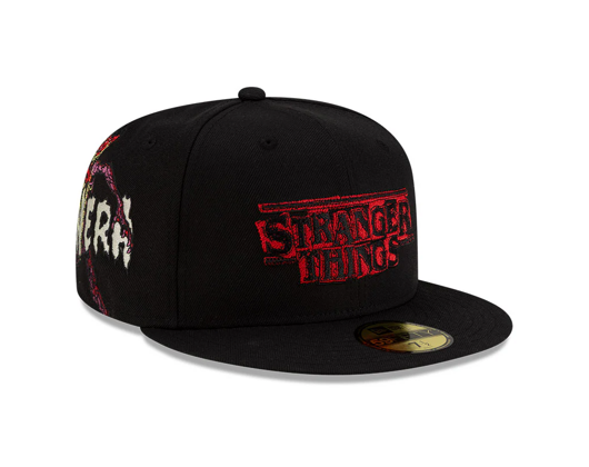 Kappe New Era - Demogorgon 59FIFTY - Stranger Things - Black