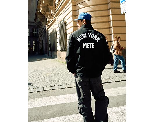 Jacke New Era - MLB Coaches Jacket - NY Mets - Black