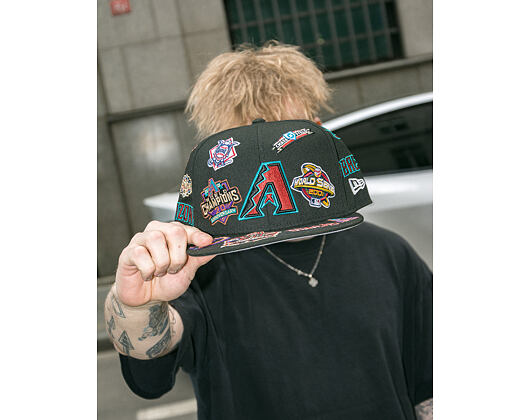 Kappe New Era - MLB All Over Logo 59FIFTY - Arizona Diamondbacks - Team Color