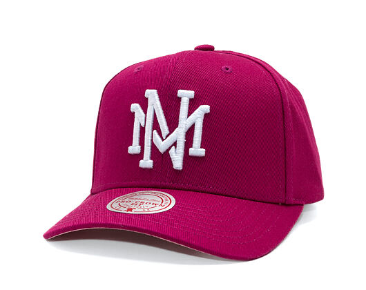 Kappe Mitchell & Ness  - Branded Purple Blaze - Pro Crown Snapback - Purple