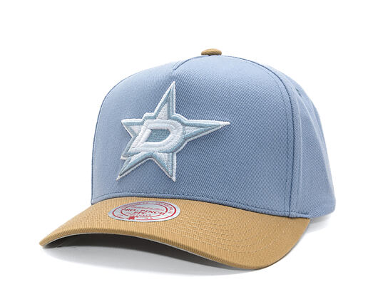 Kappe Mitchell & Ness  - NHL Frosted Peak - Pro Pinch Snapback - Dallas Stars - Blue/Green