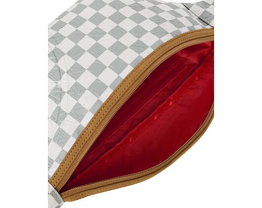 Bauchtasche Sprayground - Graff Embossed Cream Check Savvy Crossbody
