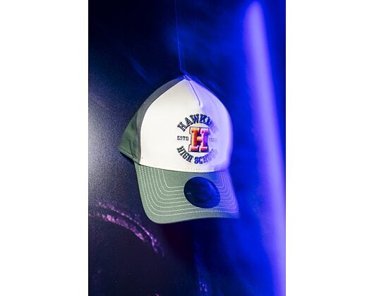 Kappe New Era - Hawkings High 9FORTY A-Frame - Stranger Things - Green