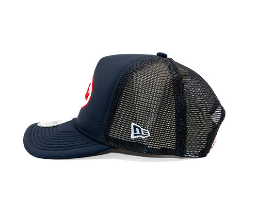 Kappe New Era - Branded Oval Foam Patch 9FORTY A-Frame Trucker - Navy