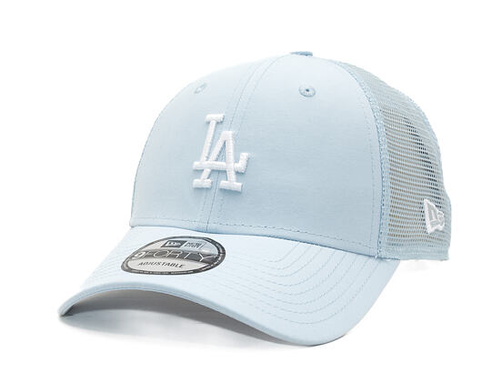 Kappe New Era - MLB Midi Homefield 9FORTY Trucker - LA Dodgers - Sky Blue / White