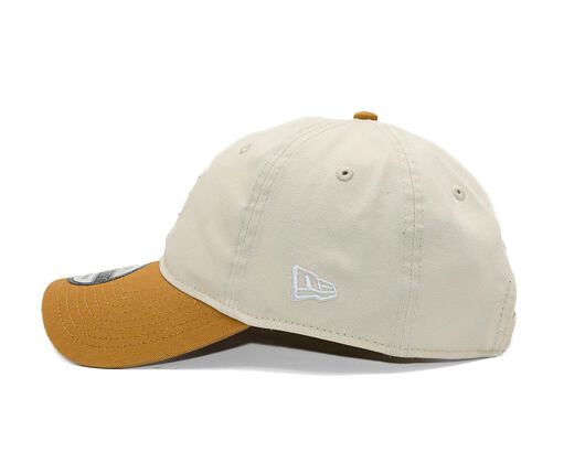Kappe New Era - MLB Mini Logo Washed Contrast 9TWENTY - NY Mets - Cream / Dusted Ochre