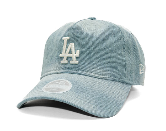 Damen Kappe New Era - MLB Denim 9TWENTY A-Frame - LA Dodgers - Pastel Blue