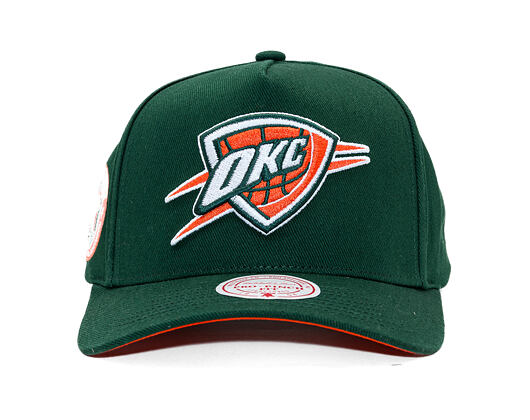 Kappe Mitchell & Ness - NBA - Emerald Slam - Oklahoma City Thunder - Green/Orange