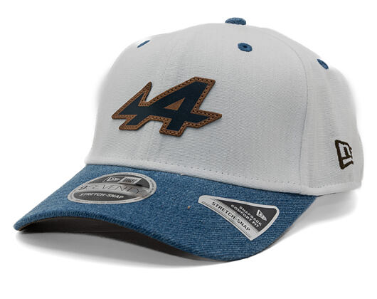Kappe New Era - F1 Austin 9SEVENTY Stretch-Snap - Alpine Racing - Ivory