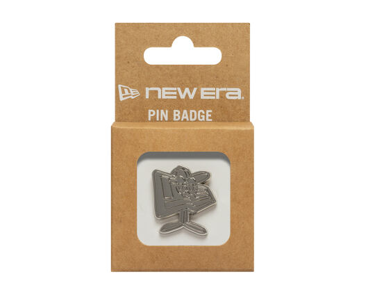 Brosche New Era - Branded Cap Pin Flag - Silver